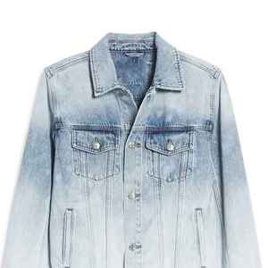 Vestes en jean pour hommes, imprimées avec un logo personnalisé, pour l'extérieur, en tissu d'hiver, fabriquées au Pakistan. - Product Image 2