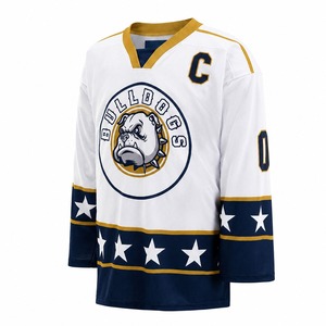 Oferta Especial: Conjunto de Jersey de Hockey sobre Hielo Sublimado del Equipo New York Blues - Product Image 1