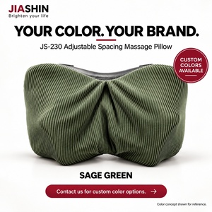 Almohada de Masaje Inalámbrica JIASHIN JS-230 con Color Personalizado, Espaciado Ajustable, Motor sin Escobillas, Carga USB-C e Inalámbrica - Product Image 4