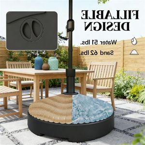 Base Circolare per Ombrelloni da Esterno, Supporto Indipendente per Ombrelloni da Patio - Product Image 2