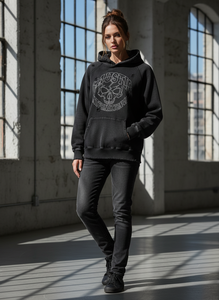 Sudadera con Capucha Premium Personalizada, Lavado Ácido, Estilo Vintage, 100% Algodón, Talla Grande, Efecto Desgastado, para Hombre y Mujer - Product Image 2