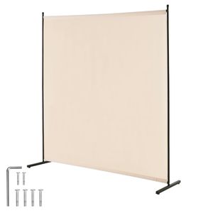 Schermo Divisorio da Interno Autoportante Semplice da 6 Piedi # # # #   Design Semplice - Product Image 1