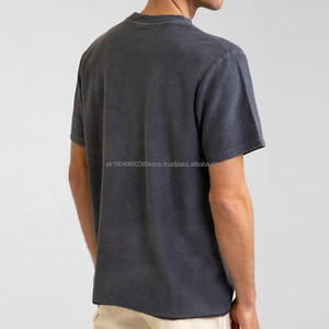 T-shirt en tissu éponge French Terry pour homme, 100% coton biologique, t-shirt éponge écologique, t-shirt en tissu éponge pour homme - Product Image 2