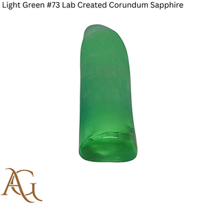 # 73 Esferas de Corindón Verde Claro Cultivadas en Laboratorio, Zafiro Sintético Creado por Fusión de Llama, Gema Simulada para Corte y Lapidación - Product Image 2