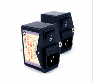 ตัวกรอง YD-06- EMI 125/250VAC 10A สายไฟฟ้ากระแสสลับกรองเสียงรบกวนสำหรับเครื่องอิเล็กทรอนิกส์ - Product Image 1