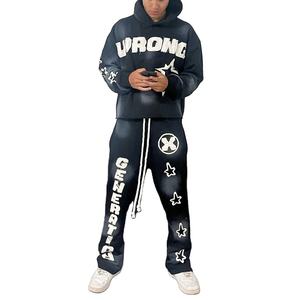 Envío Gratis a EE. UU. Sin Impuestos Personalizado Oversize de Gran Gramaje Vintage Lavado a la Piedra con Gráfico Estampado por Transferencia Térmica, Efecto Desgastado, Pedrería y Cremallera, Verano, Rápido - Product Image 6