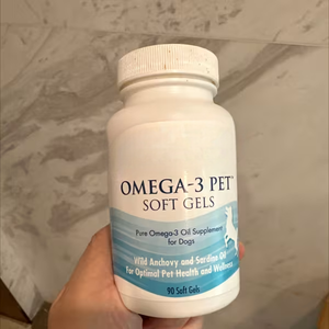 OEM ODM Omega-3แคปซูลเคี้ยวนุ่มสำหรับสุนัขแมวน้ำมันปลาออร์แกนิกเกรดพรีเมี่ยมสำหรับเคลือบผิวข้อต่อรูปหัวใจ - Product Image 1