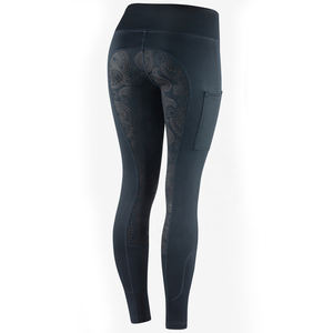 Shorts de yoga pour femmes personnalisables, taille haute, effet ventre plat, en coton respirant et extensible avec poches en molleton, qualité supérieure - Product Image 2