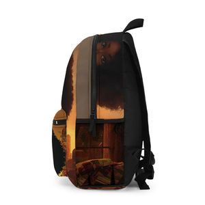 Mochila Sublimada Personalizada, Moderna y Elegante, con Estampado Completo, Ligera, de 21L, Tela de Algodón, Múltiples Bolsillos, Correa con Amortiguación de Aire, para Estudiantes - Product Image 3