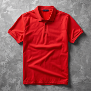 Chemise décontractée pour homme à manches courtes en polyester et coton tricoté, brodée, anti-plis, respirante, idéale pour le golf - Product Image 4