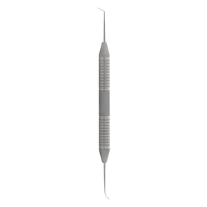 Sonda de exploración dental de doble punta de acero inoxidable satinado/pulido CE para uso manual en hospitales y clínicas dentales - Product Image 2