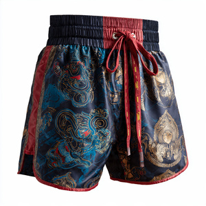 Wholesale <b>Boxer</b> Fight Shorts MMA Boxing Training Shorts Unisex 100% <b>Polyester</b> Spandex Boxing MMA Shorts Unisex - Product Image 5