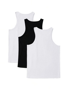 Men Tank Top Sleeveless <b>Compression</b> Fit Workout Shirt Gym Fitness Sportswear Breathable Athletic Summer <b>Vest</b> - Product Image 3