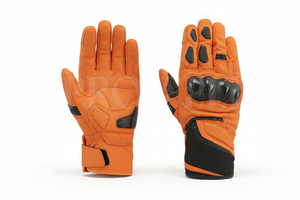 Guantes de Motocicleta Personalizados de Primera Calidad, de Cuero, con Pantalla Táctil, Transpirables, con Protección para los Nudillos, Antideslizantes, para Motociclistas y Carreras - Product Image 4