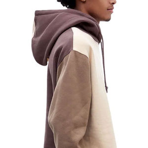 <b>Thick</b> <b>Fleece</b> Oversized Hoodies Cotton Terry Drop Shoulder Plain Blank Custom Streetwear Hoodies Heavyweight Unisex Hoodies - Product Image 4