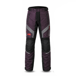 Pantalon de protection pour motard d'hiver, pantalon de moto imperméable en textile avec doublure thermique, protection des genoux, coutures renforcées - Product Image 4