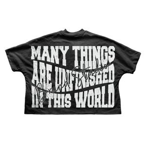 Camisetas Personalizadas de Alta Calidad con Estampado DTG para Hombre, Fabricadas en Algodón Grueso, Estilo Casual con Hombros Caídos, Ropa Urbana - Product Image 4