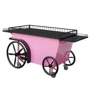 Carrello ripiano pieghevole con Design a carrello per comodità e versatilità - Product Image 2