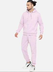 Survêtement d'hiver pour homme à capuche, coupe classique, 100% coton, grande taille, logo personnalisé, vêtements de sport pour adultes, léger et respirant - Product Image 2