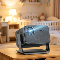 Projecteur multimédia C45B pour extérieur, projecteur Android pour extérieur, projecteur LED 4K 3D pour extérieur avec trépied OEM