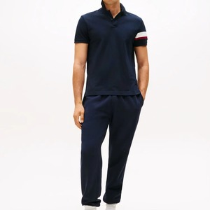 เสื้อโปโลผู้ชายคุณภาพสูงแบบขายส่ง ผลิตตามสั่ง ผ้าโพลีเอสเตอร์ผสมคอตตอน สำหรับตีกอล์ฟ  โลโก้สั่งทำได้ ทรงหลวม แขนสั้น - Product Image 3