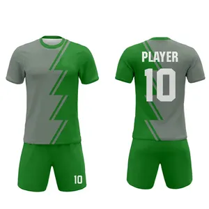 Uniformes de Fútbol Personalizados al por Mayor con Logotipo, Conjuntos de Uniformes de Fútbol de Alta Calidad, Cómodos para Entrenamiento - Product Image 1