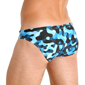 Summer Customized Logo Printing Swimwear <b>Men</b> <b>Bikini</b> Brief Sexy Swimsuit Male Swim Beach Briefs Trunks - Product Image 3