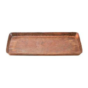 Wholesale Long Copper Rectangular Windowsill Plant Tray Waterproof Metal Succulent Planter Base & Drip Tray For Indoor <b>Home</b> - Product Image 2