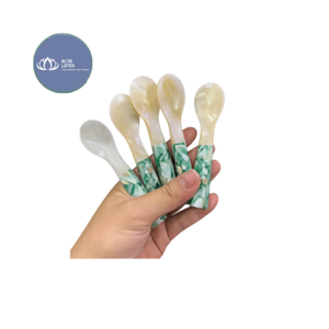 Cuchara de Caviar de Nácar Premium Sostenible, de Lujo, Ecológica y Hecha a Mano, de BLUE LOTUS FARM Ninh, ¡EN OFERTA! - Product Image 2