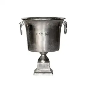 Seau à vin en aluminium plaqué cuivre, très vendu, pour hôtels, bars, pubs, utilisation avec des bouteilles réfrigérées, seau à glace. - Product Image 3