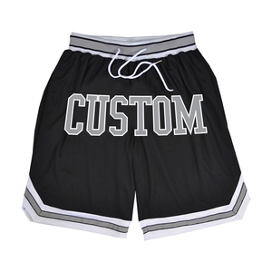 OEM Supplier Wholesale Custom Basketball <b>Shorts</b> Breathable Mesh Athletic <b>Shorts</b> <b>Men</b> With <b>Zip</b> <b>Pocket</b> Private Label - Product Image 1