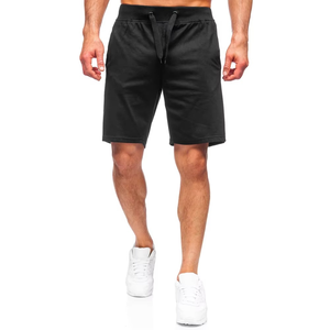 Shorts de sport respirants à taille élastique, tissu doux, style entraînement et détente, personnalisables OEM, minimalistes, noirs, les plus vendus - Product Image 6