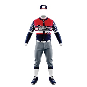Concevez Votre Propre Uniforme De Baseball En Gros Softball Football Uniforme Ensemble Personnalisé Imprimé Logo Uniforme D'équipe - Product Image 3