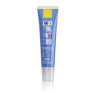 Transparent <b>No</b> <b>Nail</b> <b>Glue</b> 120Ml Strong Adhesive For Door Lock Metal Shelf Glass Waterproof Household Use - Product Image 1