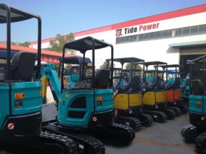 Mini embolsadora de 1 tonelada, 2 toneladas, 2,5 toneladas, 3 toneladas con motor Yanmar (Euro 3/5), adecuada para excavar piscinas, construir casas y decoración interior - Product Image 5