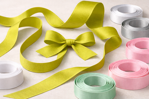 Cinta de Grosgrain de Primera Calidad de 38 mm, Color Verde Azulado, Texturizada, 100% Poliéster, Resistente a la Contracción, de Neelkamal Industries, para Prendas y Manualidades - Product Image 5