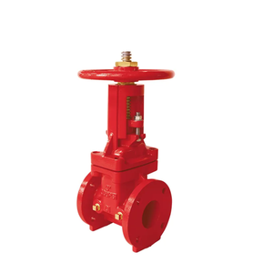 Vanne à opercule à bride OS&Y FM BS5163 PN16 pour haute température, manuelle, pour contrôle d'hydrant d'incendie, 2 pouces - Product Image 2