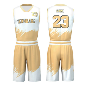 Ensemble de vêtements de basketball personnalisés pour femmes, 100% polyester, taille plus, sans manches, respirant, antibactérien, séchage rapide - Product Image 5