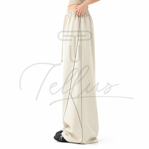 High Quality Women Cotton Fleece Sports Jogger Pants Breathable Workout Baggy Sweatpants Quick Dry Loose Fit <b>Trouser</b> - Product Image 6