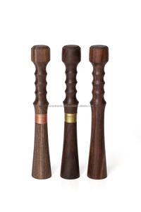 Muddler de madera tallada a mano Muddler de madera de nogal negro de Oregon Muddler de madera de acacia - Product Image 5