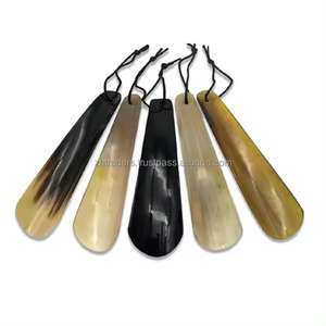Cornes de chaussure artisanales Azaming corne de boeuf polie écologique à la main moderne conception courte et longue taille personnalisée pour l'Inde - Product Image 4