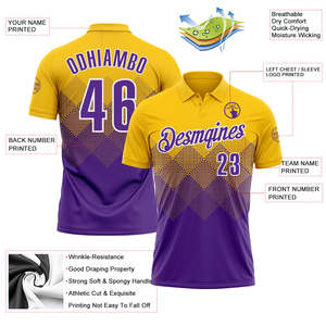 Camiseta Polo de Rendimiento Personalizada, Tela de Poliéster de 180 GSM, Uniforme de Golf, Fabricante de Ropa Deportiva al Por Mayor - Product Image 3