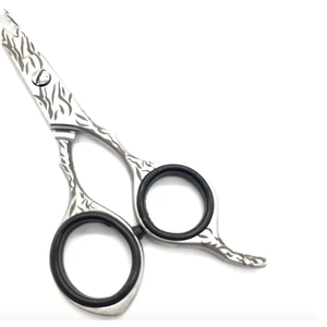 Juego de Tijeras Profesionales para Cortar Cabello de Salón de Belleza, Acero Inoxidable 4Cr13, Tijeras de Peluquería, Tijeras de Entresacar, Afiladas, para Zurdos, A+ - Product Image 4