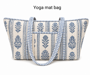 Sac de transport pour tapis de yoga PNM Overseas - Matière mousse et coton, fermeté moyenne/douce, multi-usages, pour le rangement des équipements de fitness et d'exercice, Delhi - Product Image 1