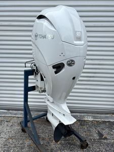 Dernier modèle le plus vendu - Moteur hors-bord d'occasion To-ha-tsu 90 CV 4 temps, arbre de 20 pouces, 305 heures de fonctionnement, PRÊT À ÊTRE EXPÉDIÉ IMMÉDIEMMENT - Product Image 2