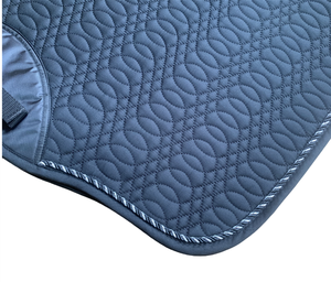BRAND ZONE1995 - Silla de Montar Clásica Personalizada de Algodón Satinado con Forro de Malla, Duradera y Cómoda para Montar a Caballo y Saltar - Product Image 4