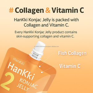 Calamansi sabor Konjac Jelly con colágeno de pescado vitamina C sin azúcar bajo en calorías bocadillo saludable OEM Corea - Product Image 5