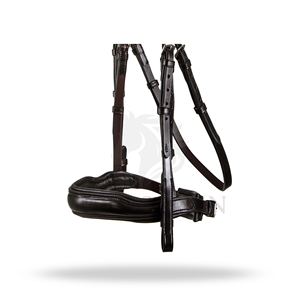 บังเหียนแบบอนาโตมิกส์ สีน้ำตาล ขนาดฟูลไซส์ สำหรับขี่ม้าแบบอังกฤษ เพื่อความสบายของม้า - Product Image 3