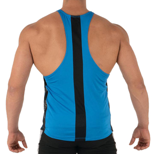 เสื้อกล้ามวิ่งแบบรัดรูปสำหรับผู้ชาย OEM แบบกำหนดเองได้  ทรงสปอร์ต  สำหรับออกกำลังกาย ฟิตเนส เสริมสร้างกล้ามเนื้อ  สไตล์สปอร์ต - Product Image 6