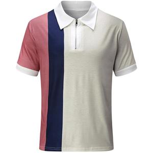 Conjunto de Camiseta Polo y Pantalones Cortos Deportivos de Verano para Hombre, Talla Grande, Transpirable, Informal, de 2 Piezas, Estilo Urbano, Spandex/Algodón, Logotipo Personalizado - Product Image 2